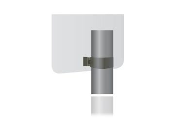 Picture of 2 3/8'' Pipe Post Brackets