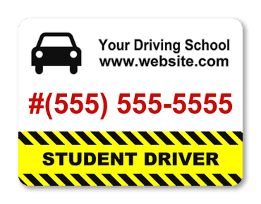 Picture for category Student Driver Magnets