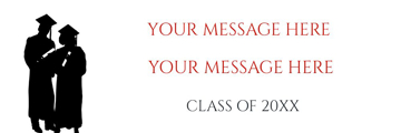Picture of Vinyl Graduation 10 - 2x6