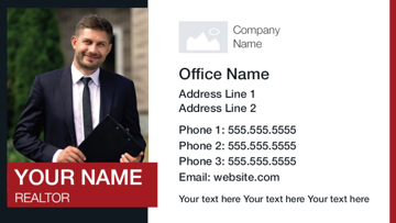 Picture of Magnetic Business Card 20 - Horizontal