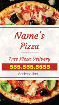 Picture of Magnetic Business Card 24 - Vertical