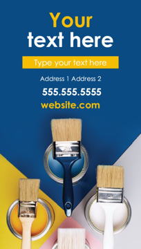 Picture of Magnetic Business Card 25 - Vertical