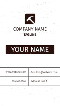 Picture of Magnetic Business Card 28 - Vertical