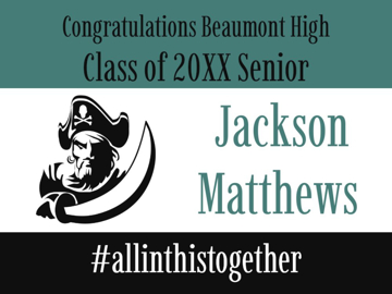 Picture of Graduation Yard Signs 872911623