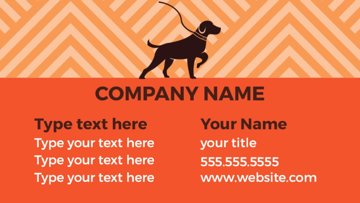 Picture of Pet Care Business Magnet 12 - Horizontal