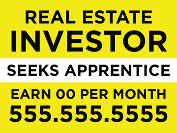 Picture of Investor Signs 4 - 18"x24"