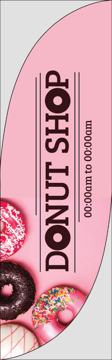 Picture of Restaurant_Donut Shop_01 - 7.5ft Feather Flag