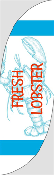 Picture of Fresh Lobster - 10ft Feather Flag