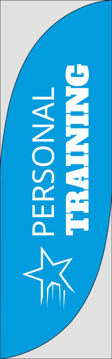 Picture of Personal Training - 10ft Feather Flag
