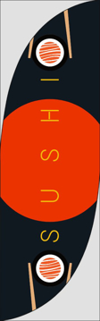 Picture of Sushi - 10ft Feather Flag