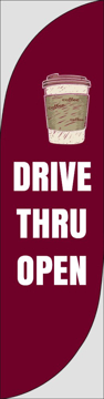 Picture of Drive Thru Feather Flags 872176569 - 13ft Feather Flag