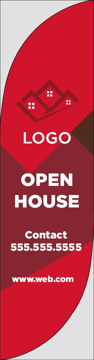 Picture of Real Estate 01 - 13ft Feather Flag