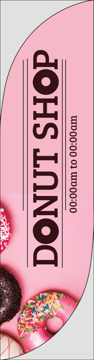 Picture of Restaurant_Donut Shop_01 - 13ft Feather Flag