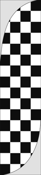 Picture of Checkered 877832150 - 15.5ft Feather Flag