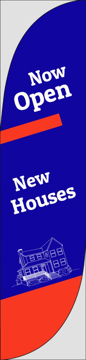 Picture of New Homes 2 - 15.5ft Feather Flag