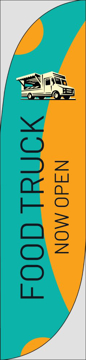 Picture of Restaurant_Food Truck_01 - 15.5ft Feather Flag