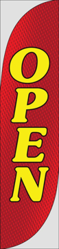 Picture of We're Open 873474914 - 15.5ft Feather Flag