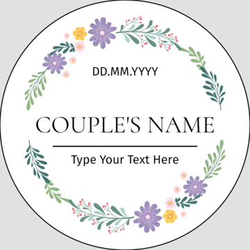 Picture of Event Stickers 8 - Circle 2" x 2"