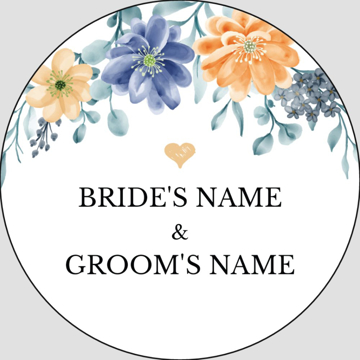 Picture of Event Stickers 9 - Circle 2" x 2"