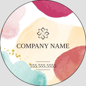 Picture of Retail Sticker 8 - Circle 2" x 2"