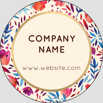 Picture of Retail Sticker 9 - Circle 2" x 2"