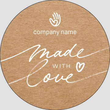 Picture of Retail Sticker 6 - Circle 3" x 3"