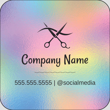 Picture of Beauty Stickers 6 - Rounded Square 2" x 2"