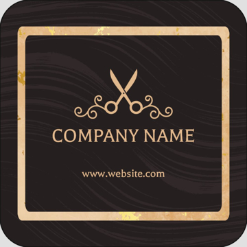 Picture of Beauty Stickers 7 - Rounded Square 2" x 2"