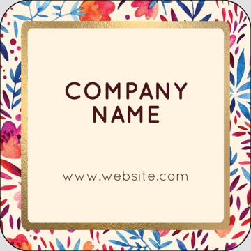 Picture of Retail Sticker 9 - Rounded Square 2" x 2"