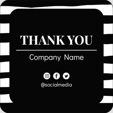 Picture of Beauty Stickers 3 - Rounded Square 3" x 3"