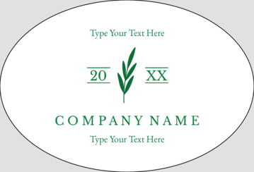 Picture of Retail Sticker 1 - Oval 2" x 3"