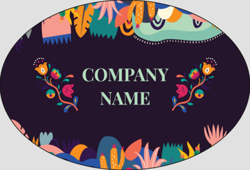 Picture of Retail Sticker 7 - Oval 2" x 3"