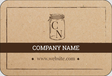 Picture of Food & Beverage Sticker 8 - Rounded Rectangle 2" x 3"