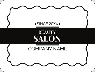 Picture of Beauty Stickers 5 - Rounded Rectangle 3" x 4"