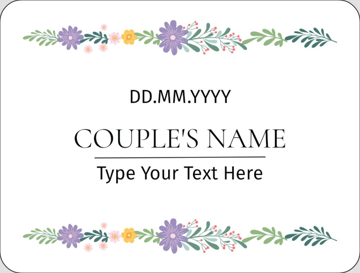 Picture of Event Stickers 8 - Rounded Rectangle 3" x 4"