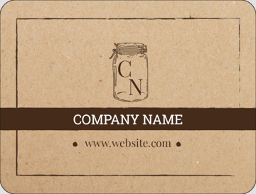 Picture of Food & Beverage Sticker 8 - Rounded Rectangle 3" x 4"