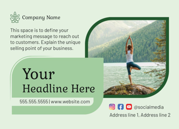 Picture of Health & Wellness Postcards 5 - 5x7