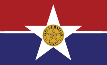 Picture of Dallas, TX Flag - 3x5