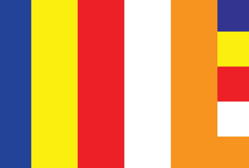 Picture of Buddhist flag - 4x6