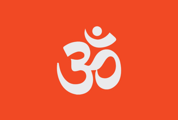 Picture of Hindu flag - 4x6